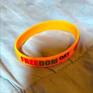 Yellow Freedom Day Wristband